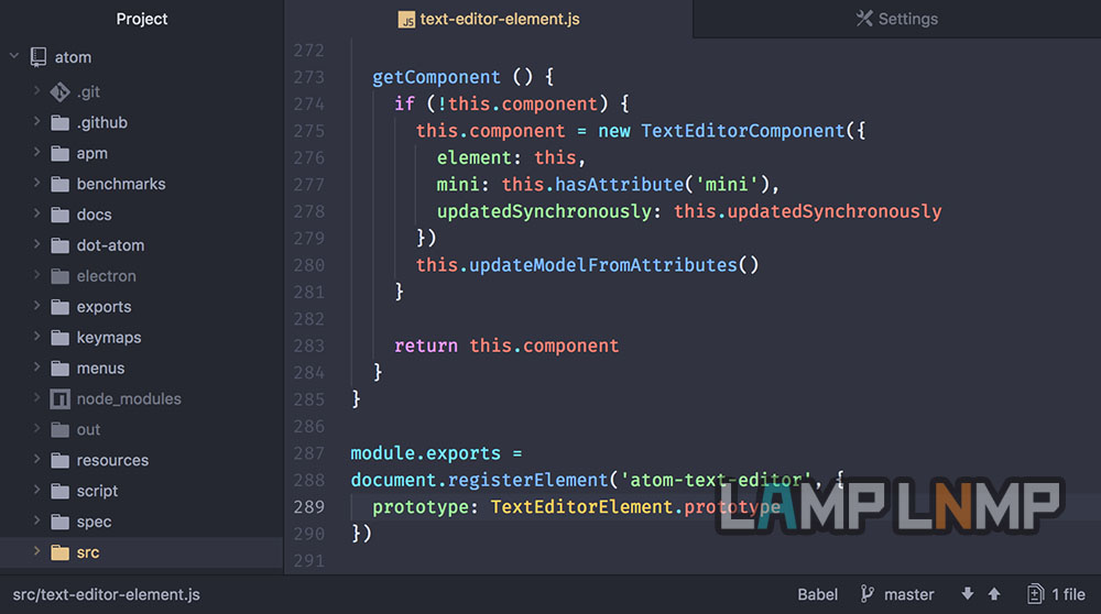 Atom代码编辑器